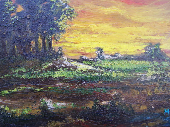 Image 1 of Jan Makkes - Sun-drenched landscape