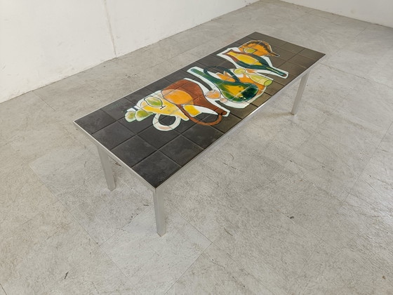 Image 1 of Vintage ceramic coffee table