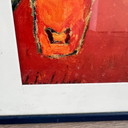 Alexi Jawlensky poster in vintage frame