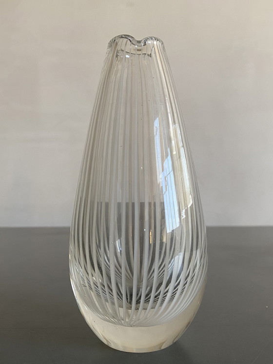 Image 1 of Nanny Still Vuokko Glass Vase, Finland, 1950s