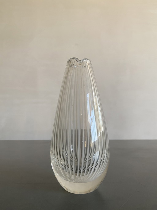 Nanny Still Vuokko Glass Vase, Finland, 1950s