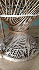 Peacock chair vintage
