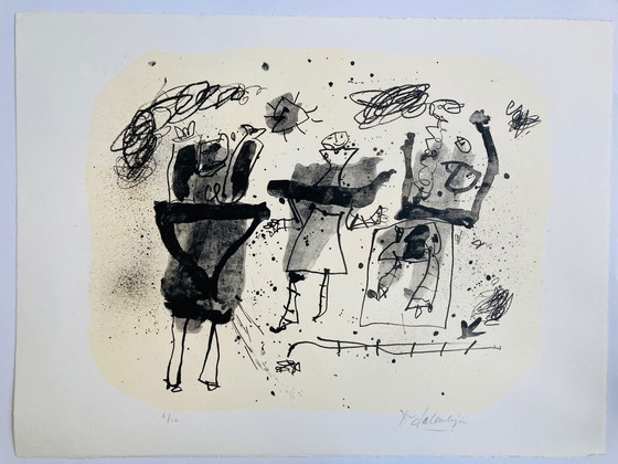 Image 1 of Kees Salentijn - Party time III litho