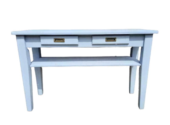 Image 1 of Beautiful side table in blue