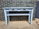 Beautiful side table in blue
