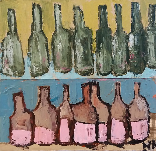 Germain Henneka - series of bottles