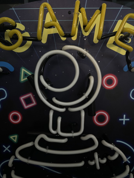 Image 1 of Neon game zone wall deco