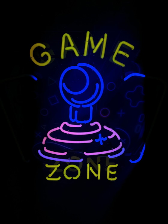 Image 1 of Neon game zone wall deco