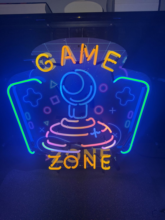 Image 1 of Neon game zone wall deco