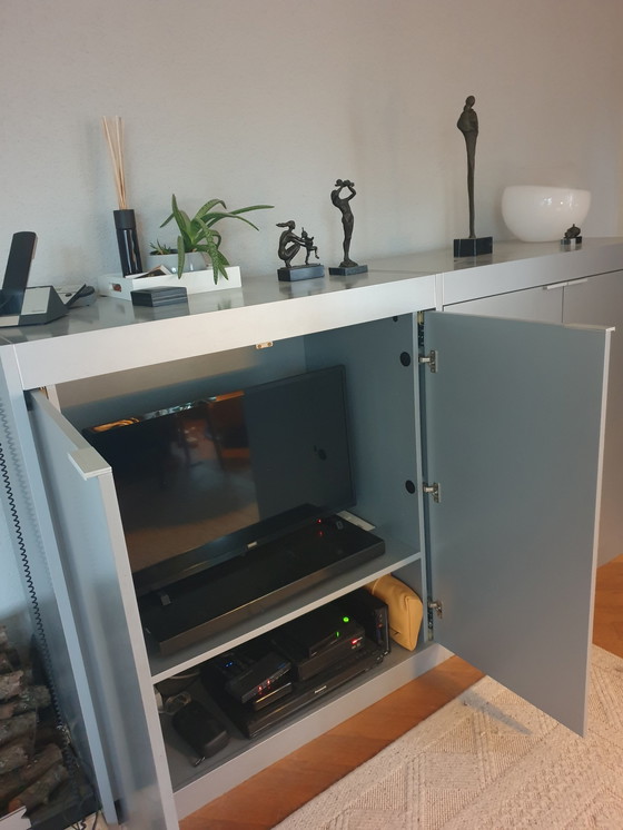 Image 1 of Pastoe cabinet, silver-grey-coloured