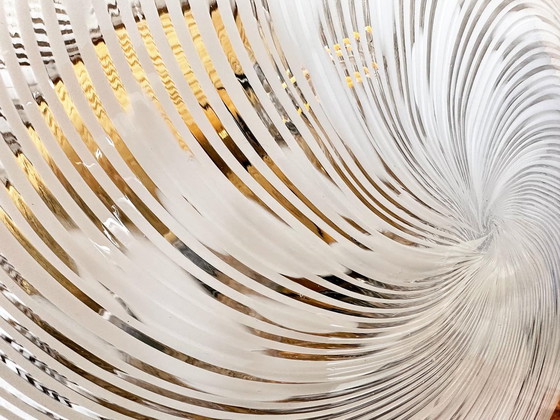 Image 1 of Vintage swirl ceiling lamp