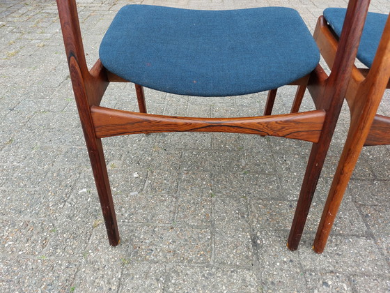 Image 1 of 4x Danish dining room chairs