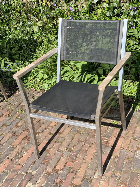 Image 1 of Royal Botanica Garden table + 6x Barlow Tyrie chair