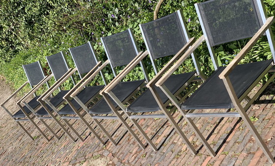 Image 1 of Royal Botanica Garden table + 6x Barlow Tyrie chair