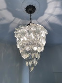 Lampe vintage en cristal de vigne