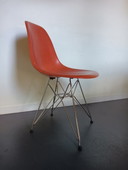 Fibra de vidrio, Herman Miller, silla Eames DSR