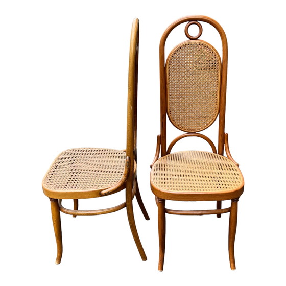 Image 1 of 2x Thonet 'Lange Jan chair