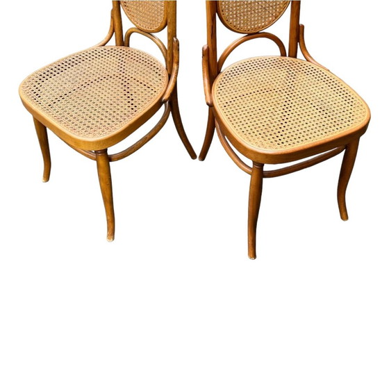 Image 1 of 2x Thonet 'Lange Jan chair