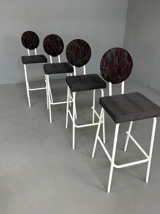 Image 1 of 4x Puik Design Option Bar stool by Frederik Roije