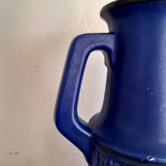 Image 1 of West Germany vase in blue