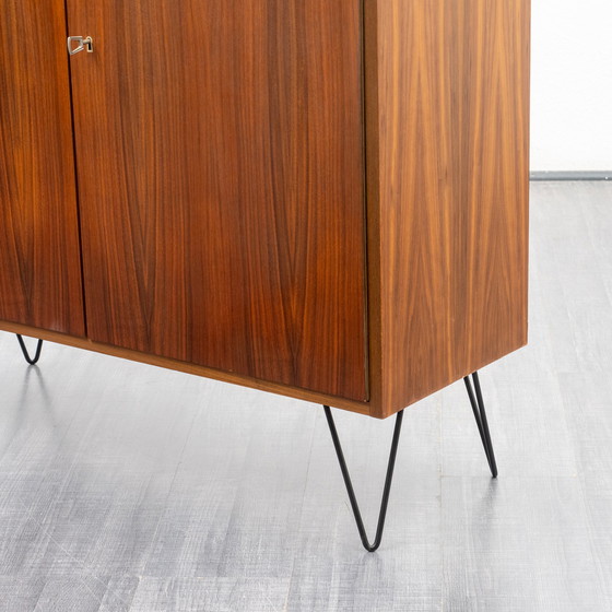 Image 1 of 1960s highboard, walnut, restored