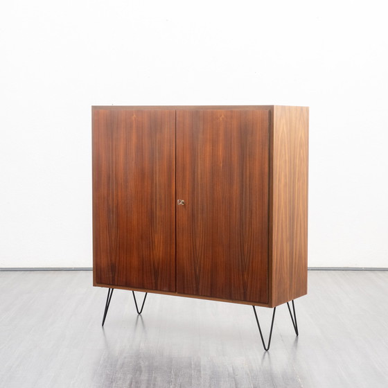 Image 1 of 1960s highboard, walnut, restored