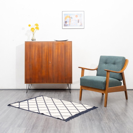 Image 1 of 1960s highboard, walnut, restored