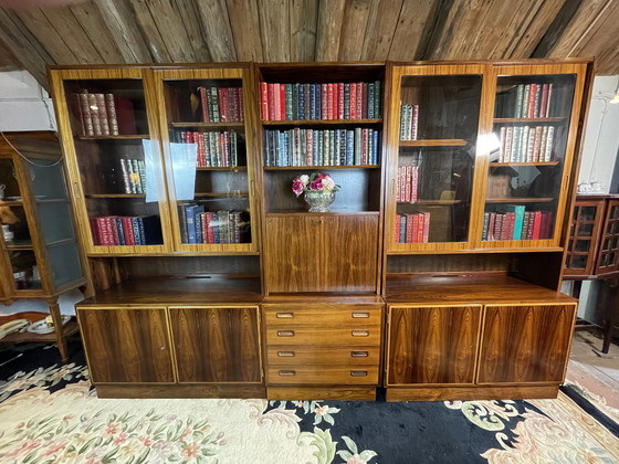 Image 1 of Mid Century Retro Vintage Rosewood Wall Unit