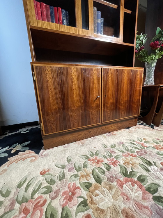 Image 1 of Mid Century Retro Vintage Rosewood Wall Unit