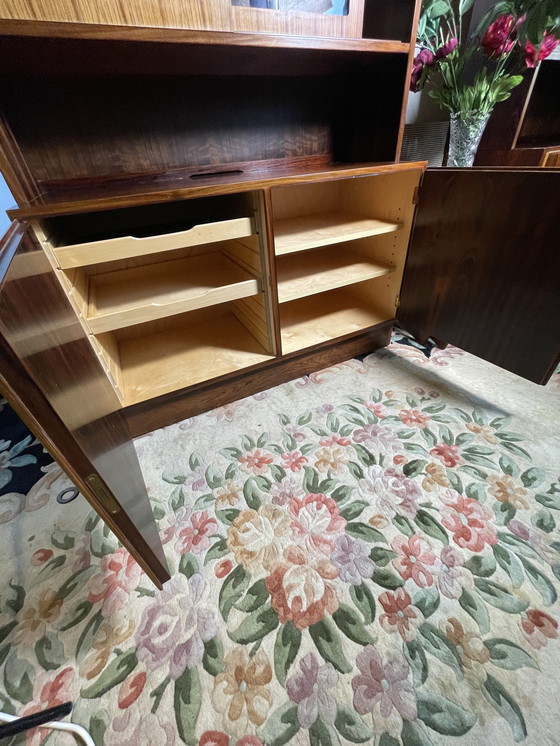 Image 1 of Mid Century Retro Vintage Rosewood Wall Unit