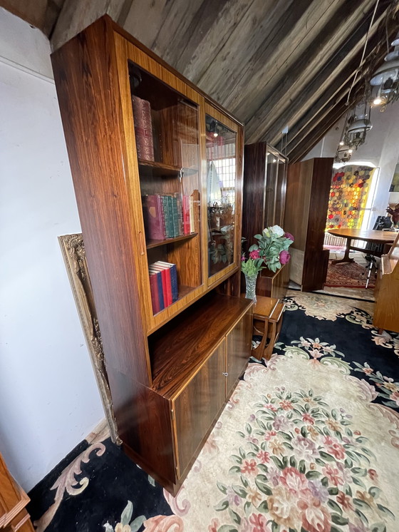 Image 1 of Mid Century Retro Vintage Rosewood Wall Unit