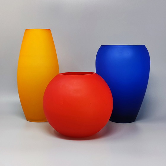 Image 1 of 3x vases Dogi Murano