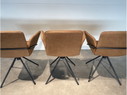 4x Label Van den Berg armchairs