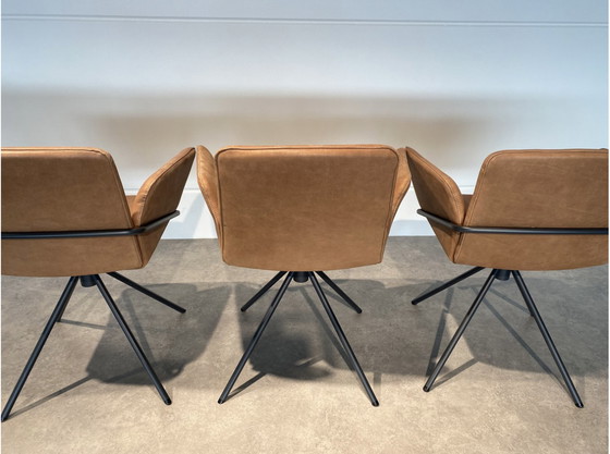 Image 1 of 4x Label Van den Berg armchairs