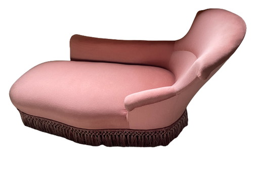 Roze lounge chair bank