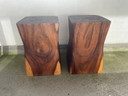 2x table d'appoint Niiq en bois