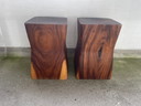 2x table d'appoint Niiq en bois