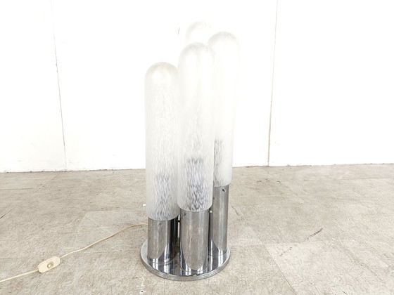 Image 1 of Murano glass table lamp by Carlo Nason, 1970s