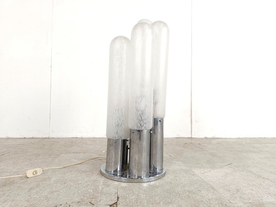 Image 1 of Murano glass table lamp by Carlo Nason, 1970s