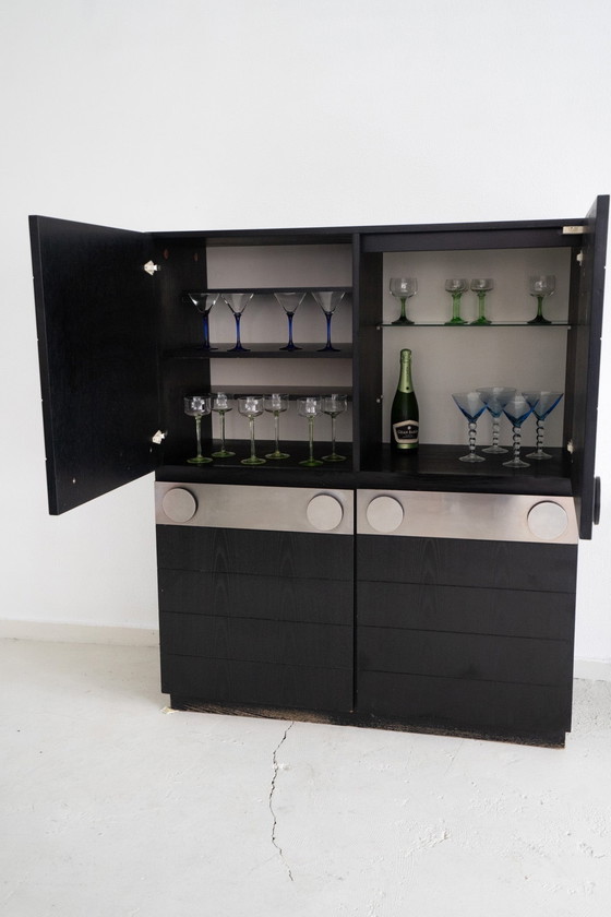 Image 1 of Brutalist bar cabinet from the 1970s