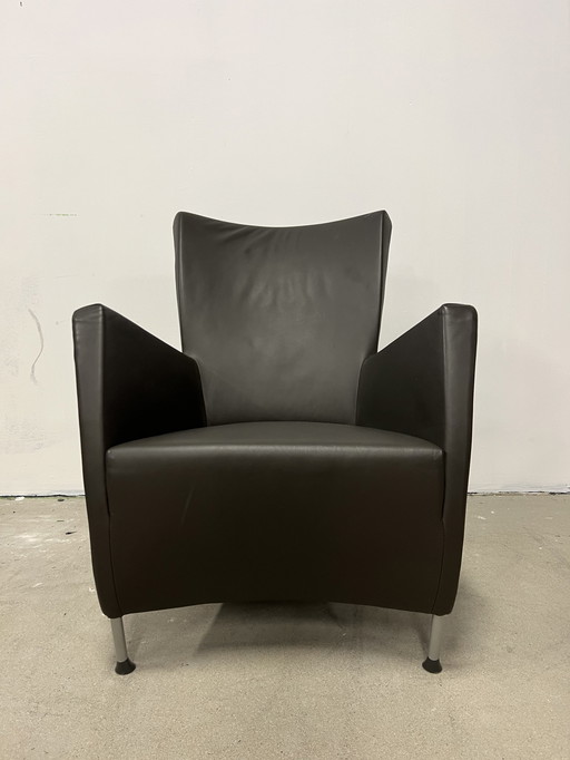 Montis Windy armchair brown leather