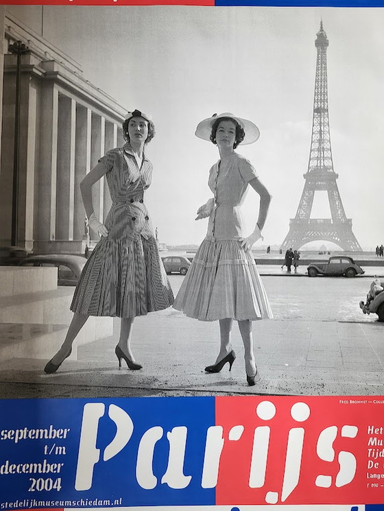 Image 1 of Poster exhibition of Dutch photographers; 'Paris was mieters