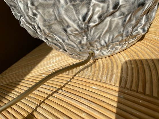 Image 1 of Grey brain lamp yellow coco shade