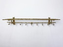 Maison Baguès faux bamboo wall coat rack