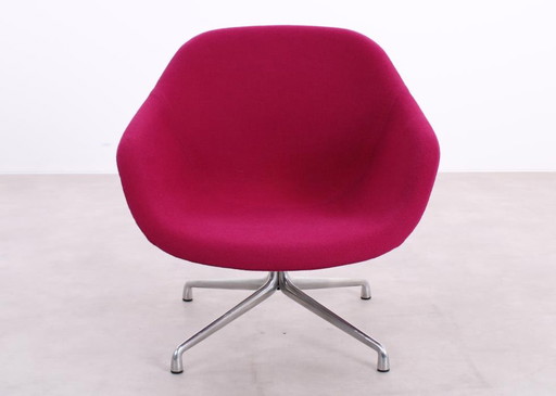  Design HAY About a Lounge swivel armchair pink