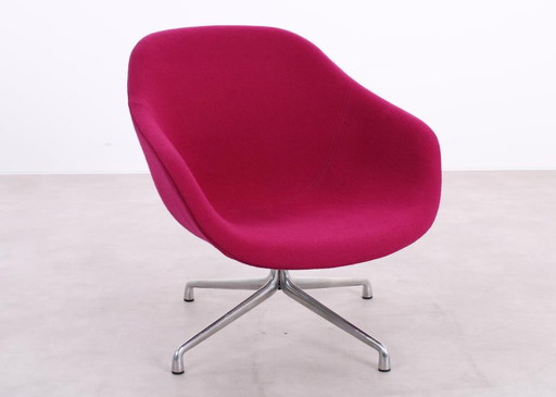  Design HAY About a Lounge fauteuil pivotant rose