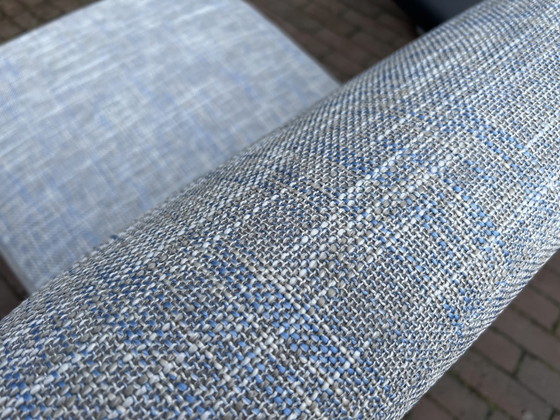 Image 1 of 2 Leolux Scylla Armchair Ruvido fabric blue