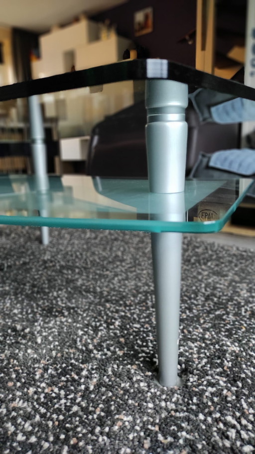 Glass coffee table Bacher Tische