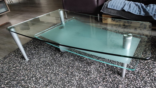 Glass coffee table Bacher Tische