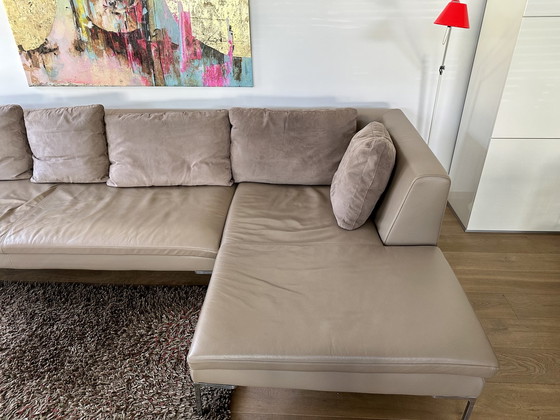 Image 1 of B&B Italia Charles sofa with chaise longue